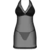 Obsessive Medilla Chemise Tanga Preto M/L
