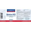 Lamberts Betaine HCl Pepsina 180 Comprimidos