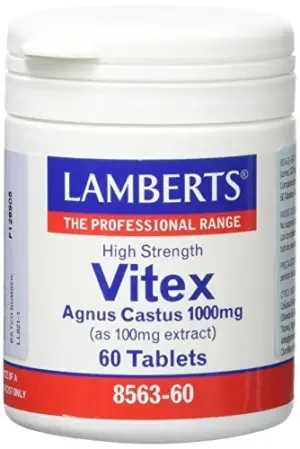 Lamberts Vitex Agnus Castus 1000mg 60 Comprimidos