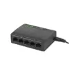 Lanberg DSP1-0105 Switch 5 portas Fast Ethernet Preto