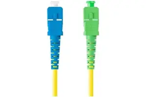 Lanberg Fo-Sasu-Ss21-0010-Ye Cabo de Fibra Ótica SM G657A1 SC APC