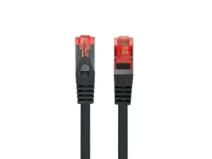 Lanberg PCF6-10CU-1000-BK Cabo de Rede RJ45 CAT6 Preto 10M