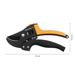 Fiskars PowerStep P83 19cm Aço Preto/Laranja