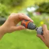 Gardena Conector de Mangueira Water Stop Cinzento/laranja 13-15 mm