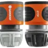 Gardena Conector de Mangueira Water Stop Cinzento/laranja 13-15 mm
