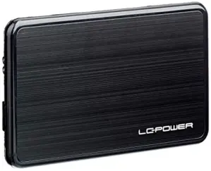 LC Power LC-25BUB3 Caixa Externa 2.5 SATA Alumínio Preto