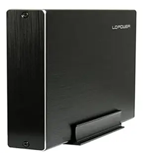 LC Power LC-35U3-Becrux Caixa para Discos Externos Preto