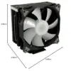 LC Power LC-CC-120-ARGB-PRO Cooler para CPU