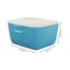Leitz Arquivador 2 Gavetas 251x143x275 mm Azul