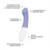 Lelo Gigi 3 Vibrador G-spot 8 modos Silicone Azul