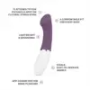 Lelo Gigi 3 Vibrador G-spot 8 Modos Silicone Violeta