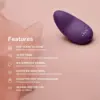 Lelo Lily 3 Vibrador de Clitóris 10 Padrões Recarregável Lavanda