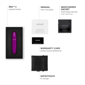 Lelo Mia 3 Vibrador Pessoal 8 Modos Rosa