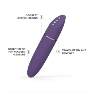 Lelo Mia 3 Vibrador Pessoal 8Modos Ultramacio Roxo