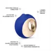 Lelo Ora 3 Vibrador Intensidade Silicone Azul