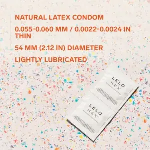 Lelo Preservativos HEX 3 Unidades