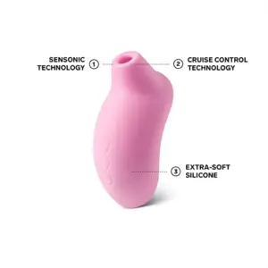 Lelo SONA Cruise Estimulador de Clitóris Ondas Sônicas Rosa