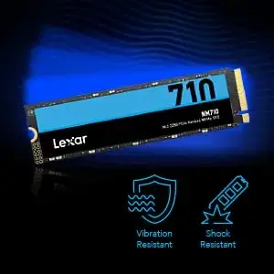 Lexar NM710 2TB SSD PCIe 4.0 NVMe Preto