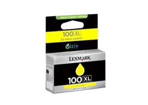 Lexmark 100XL Yellow Tinteiro 600 páginas