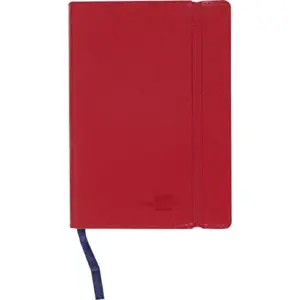 LiderPapel Bloco de Notas A5 Vermelho Quadriculado