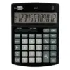 LiderPapel Calculadora de Secretaria 155x115x25 mm 12 Dígitos Solar e Pilhas