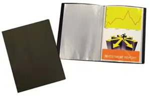 Liderpapel Classificador 10 Bolsas Preto A4