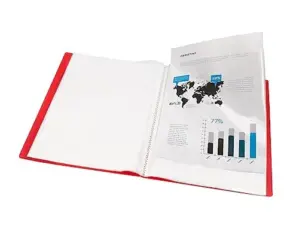 Liderpapel Classificador 20 Bolsas Vermelho A4