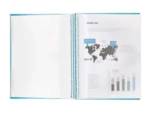 LiderPapel Classificador Capacidade 20 Bolsas PP DIN A4