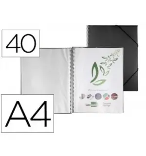LiderPapel Classificador Capas A4 Espiral Preto