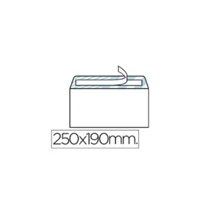 LiderPapel Envelope Quarto Prolongado 176x231mm Branco