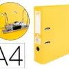 LiderPapel Pasta Arquivo Cartão PVC A4 L70 Amarelo