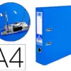 LiderPapel Pasta Arquivo Cartão PVC A4 L70 Azul