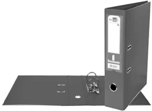 LiderPapel Pasta Arquivo Cartão PVC A4 L70 Cinza