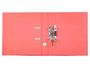 LiderPapel Pasta Arquivo Cartão PVC A4 Vermelha