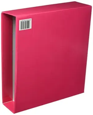 LiderPapel Pasta de Arquivo A4 Rosa 75mm