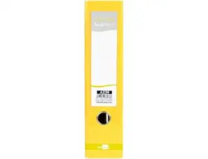 LiderPapel Pasta de Arquivo Cartão A4 80mm Amarelo
