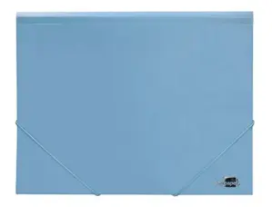 LiderPapel Pasta Elásticos A4 Opaca Azul Celeste