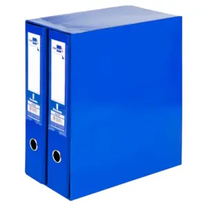 LiderPapel Pastas de Arquivo 2 Capas Preto Folio