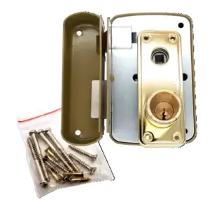 Lince Fechadura Sobreposta 5056B Ouro Bicamada