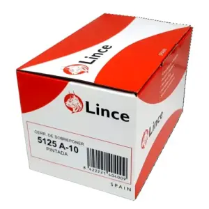 Lince Fechadura Sobreposta 5125A Ouro Bicamada