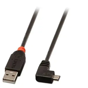 Lindy 31977 Cabo USB 2 m USB A Micro-USB B
