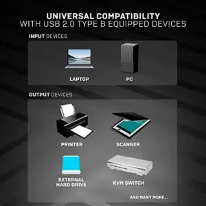 Lindy 36674 Cabo USB 3 M USB A To B