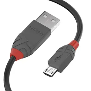 Lindy 36732 Cabo USB 1m USB A Micro-USB B