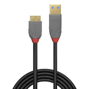Lindy 36766 Cabo USB 1m USB A Micro-USB B