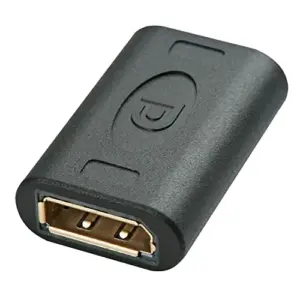 Lindy DisplayPort Doppelkupplung Premium