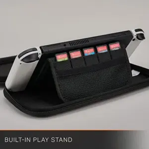 Power A Slim capa preta/cinza para Nintendo Switch/OLED/Lite