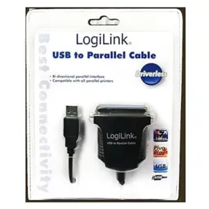 Logilink Adaptador USB a Paralelo USB A a Centronics