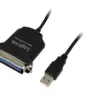 Logilink Adaptador USB a Paralelo USB A a Centronics