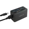 Logilink Hub 3 Portas USB 3.0 Leitor de Cartões