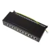 Logilink NP0017 Patchpanel Categoria 6 250MHz 12 Portas Preto